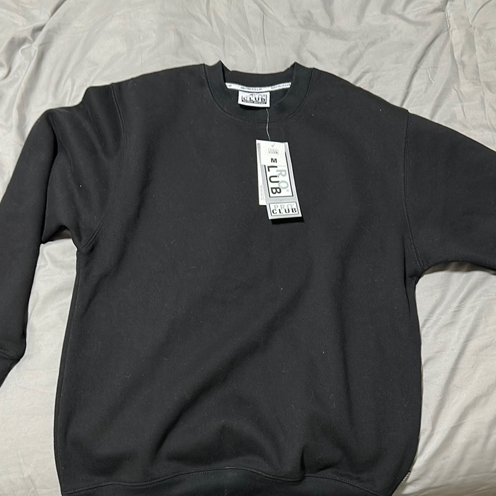 Black Crew Neck Sweater